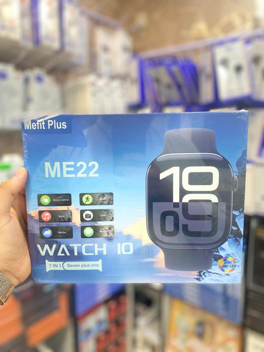 Mefit Plus ME22 Watch 10 (Series 10) Smart Watch 7-in-1 Gift Box Set