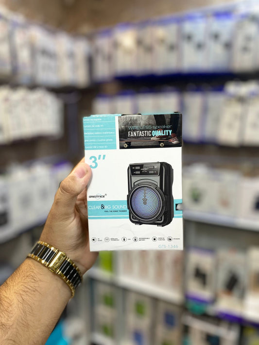 3" Portable Bluetooth Speaker – Big Sound in a Compact Design