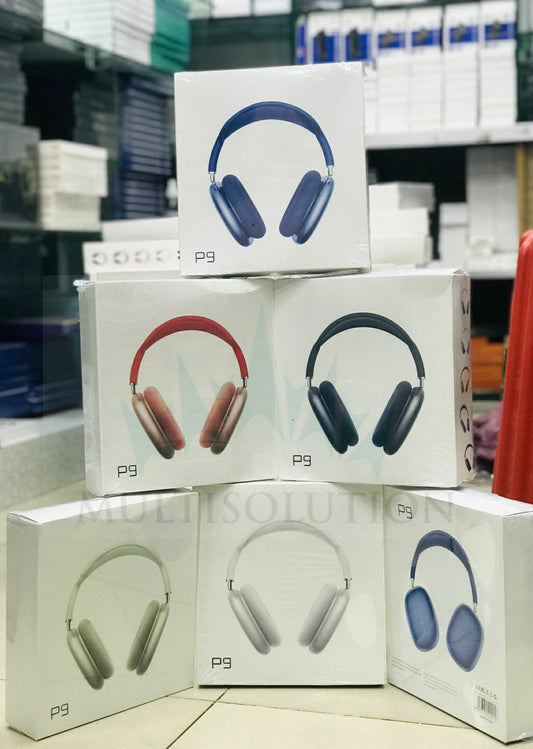 P9 Wireless Over-Ear Headphones – Premium Sound & Comfort