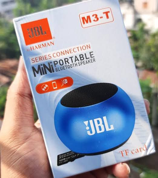 JBL M3-T Mini Portable Bluetooth Speaker with TF Card Support