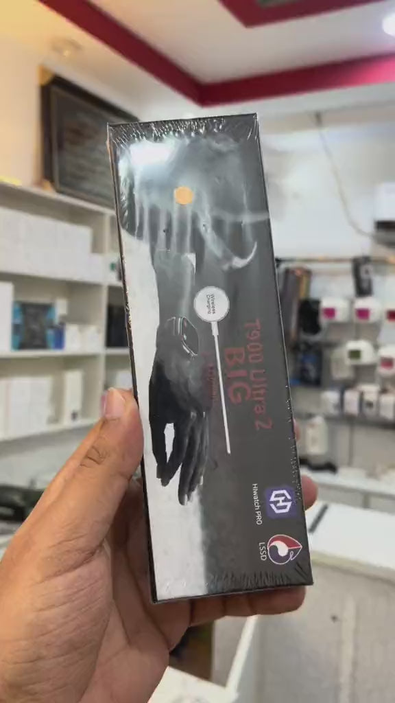 T900 Ultra Smartwatch - 7 in 1 Mega Combo with Big 2.09" Infinite Display