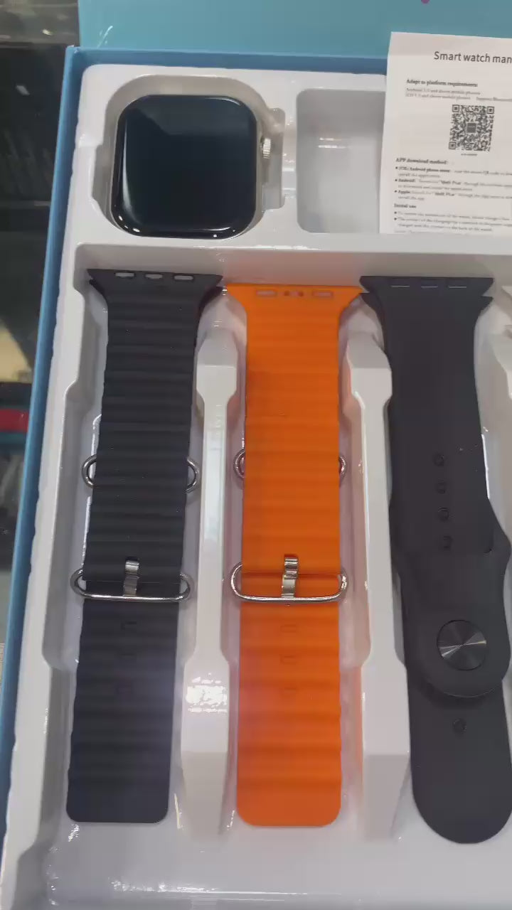 Mefit Plus ME30 Series 10 Smart Watch 7-in-1 Gift Box Set (7 Straps)